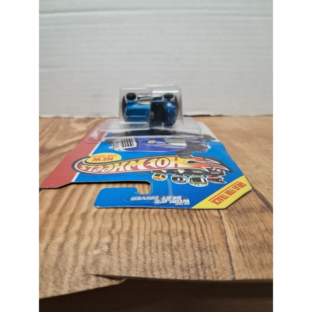 Mattel Hot Wheels BUMP AROUND HW RACING blue Bumper-Cars # 145/250 New 2013